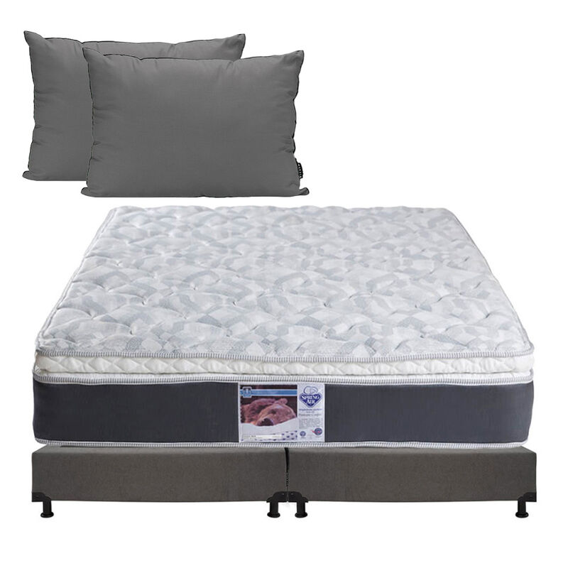 Colchón King Size Spring Air Marte+Almohada Dic... image number null