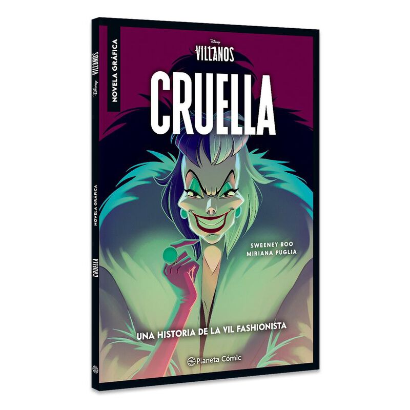 Villanos. Cruella. Novela Gr&aacute;fica, De Disney, P... image number null