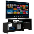 Mesa para Tv Eva con Capacidad Para Tv De 49'' color Wengue