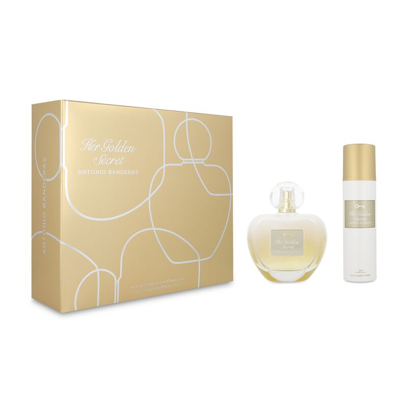 Set Banderas Her Golden Secret 2Pzs 80Ml Edt Sp... image number null