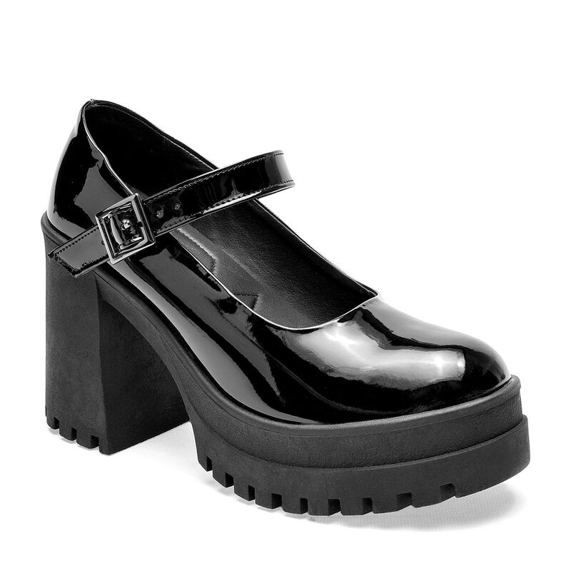 Been Class Zapatos para mujer negro charol image number null