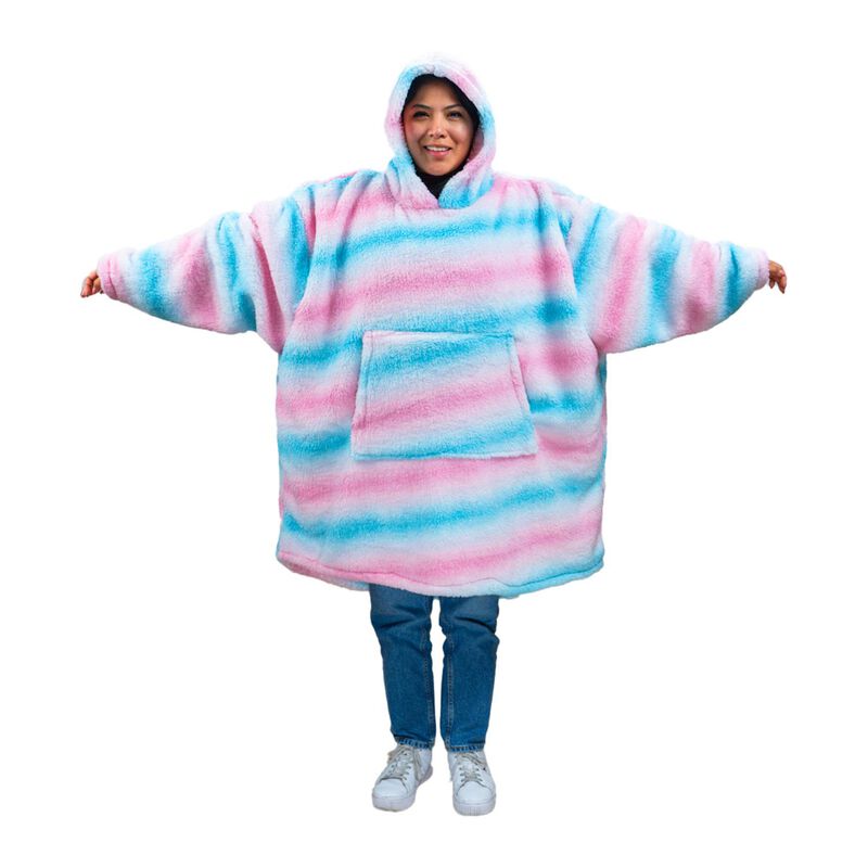 Pijama Adulto Unitalla Sudadera Cobija Arcoiris image number null