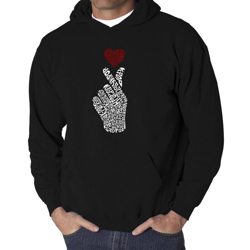 Sudadera Con Capucha Word Art Para Hombre - K-P... image number null