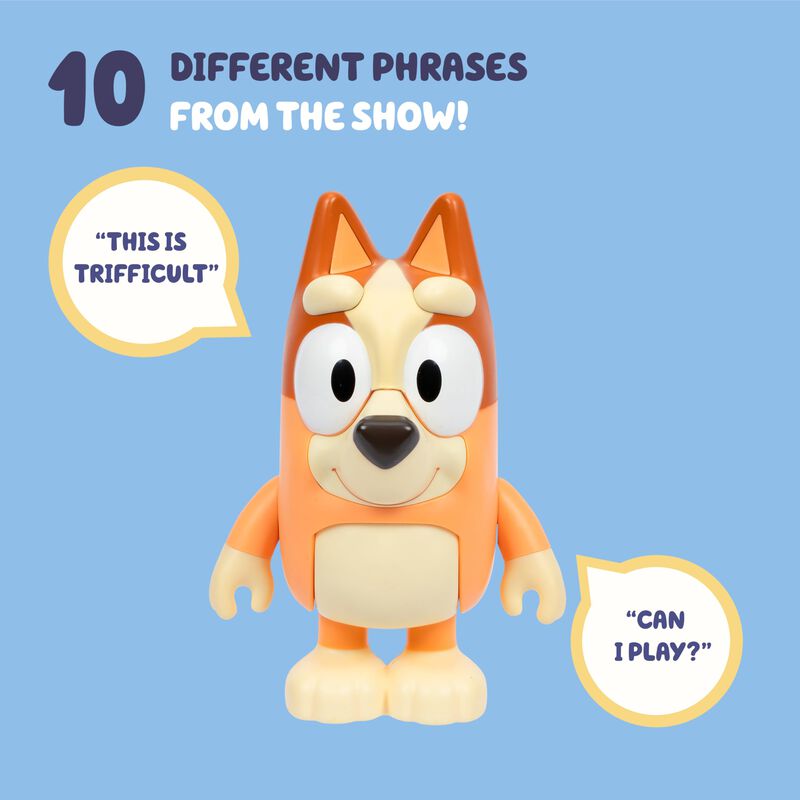 Talking Toy Bluey Chat Mates Bingo Articulated ... image number null