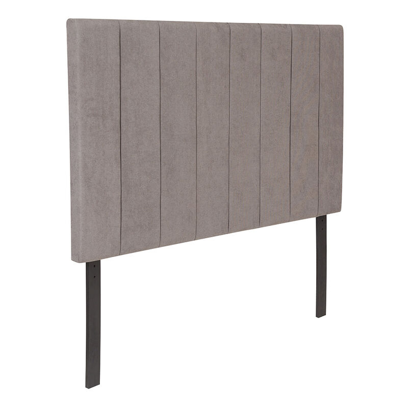 Cabecera Queen Size Dicasa Argos Gris Oscuro image number null