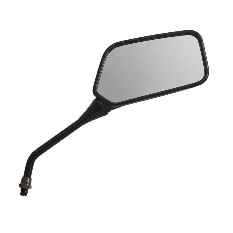 Espejos Rectangular Motocicleta Metalicos Negro... image number null