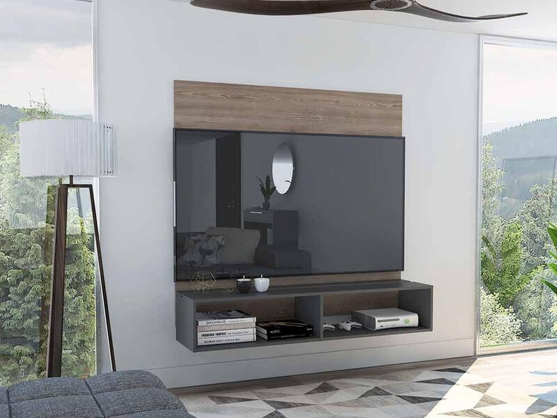 Panel De Tv Lara Capacidad Para Tv De Hasta 60'... image number null