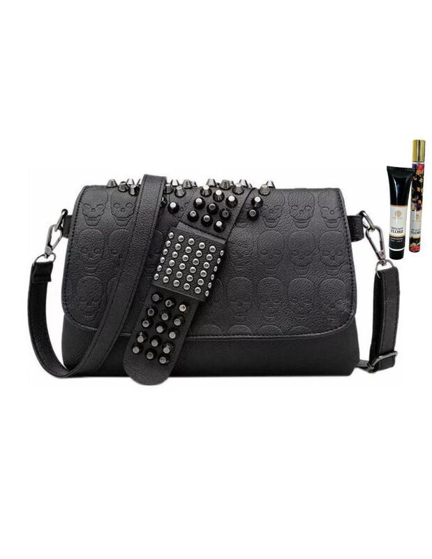 Bolsa Shoulder Pink Brule Skullmood De Cuero Pa... image number null