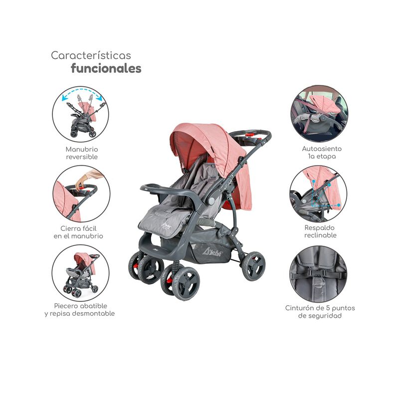 Travel System Elite D'bebe &mdash; Plegable Con Una M... image number null