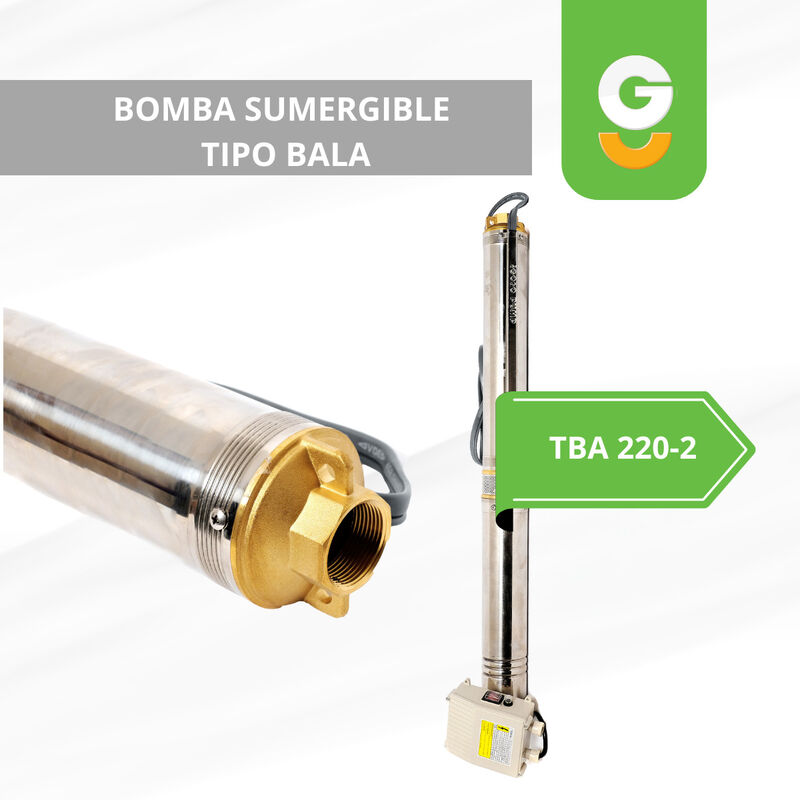 Igoto Tba220-20 Bomba Sumergible Tipo Bala 2 Hp image number null