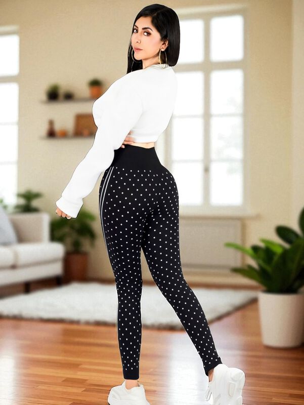 LEGGING DE DAMA STRETCH MALLAS DEPORTIVAS LIC-0... image number null