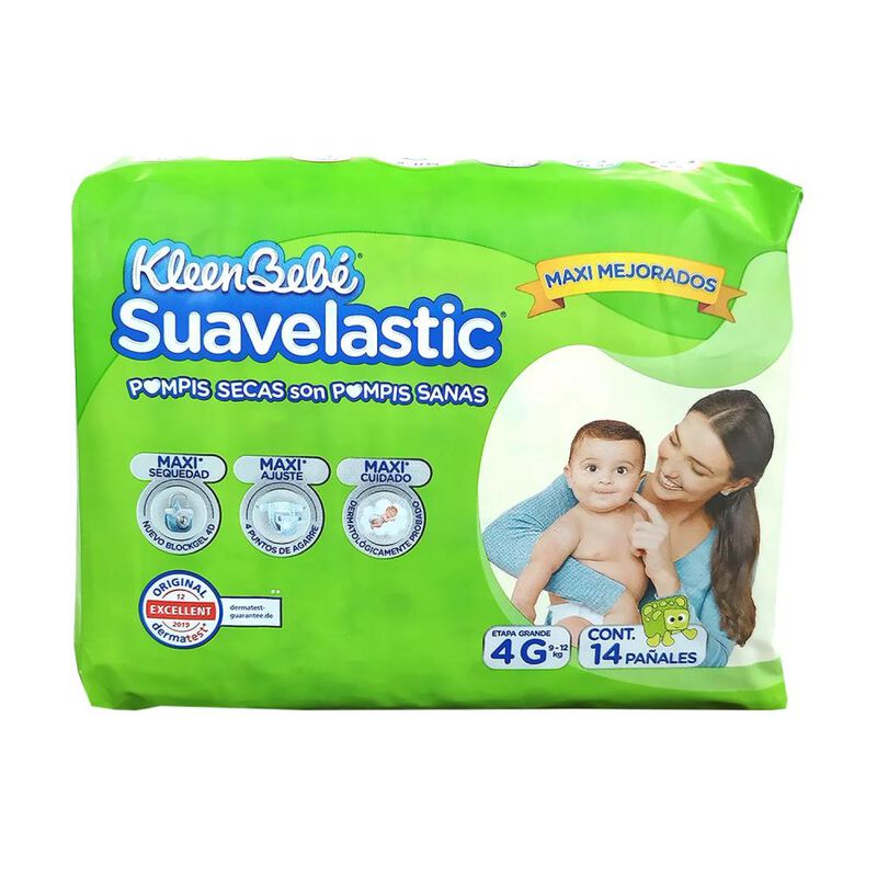 Kbb Suavelastic Max Grande Grande 14 Pa&ntilde;ales image number null