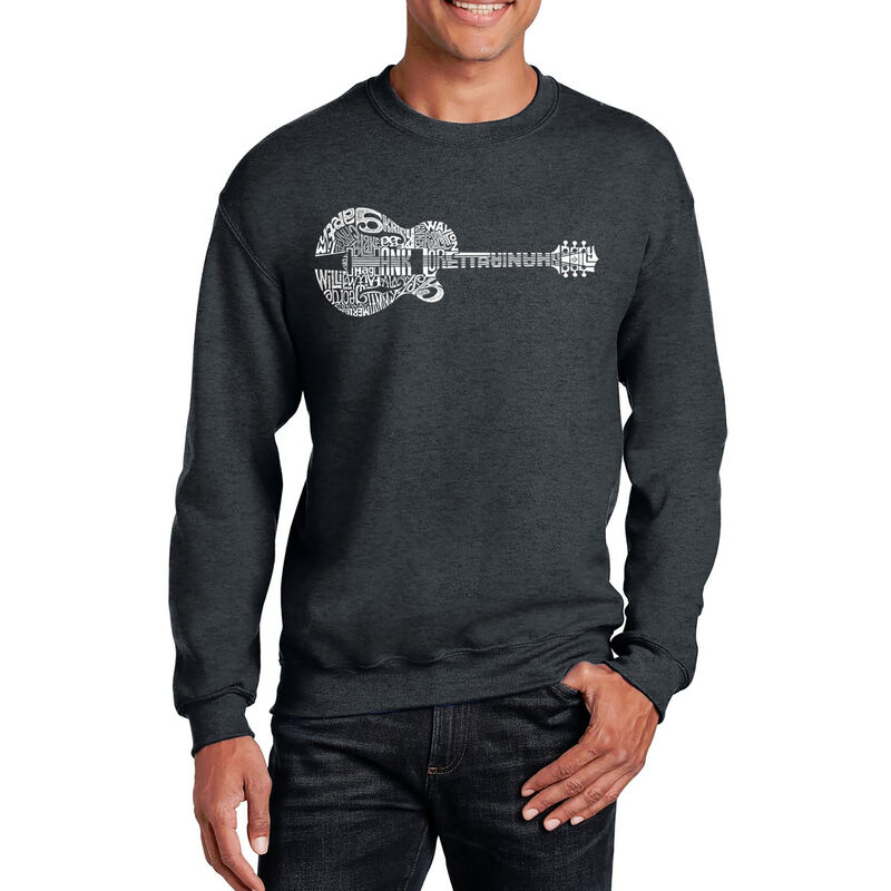 Sudadera De Cuello Redondo Word Art Para Hombre... image number null