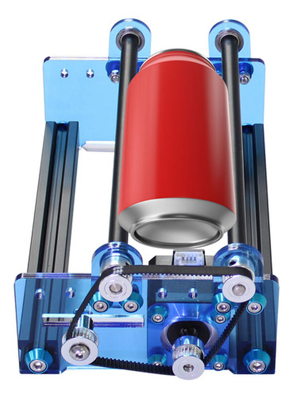 Grabador L&aacute;ser  Rodillo Giratorio Cnc Latas Ter... image number null