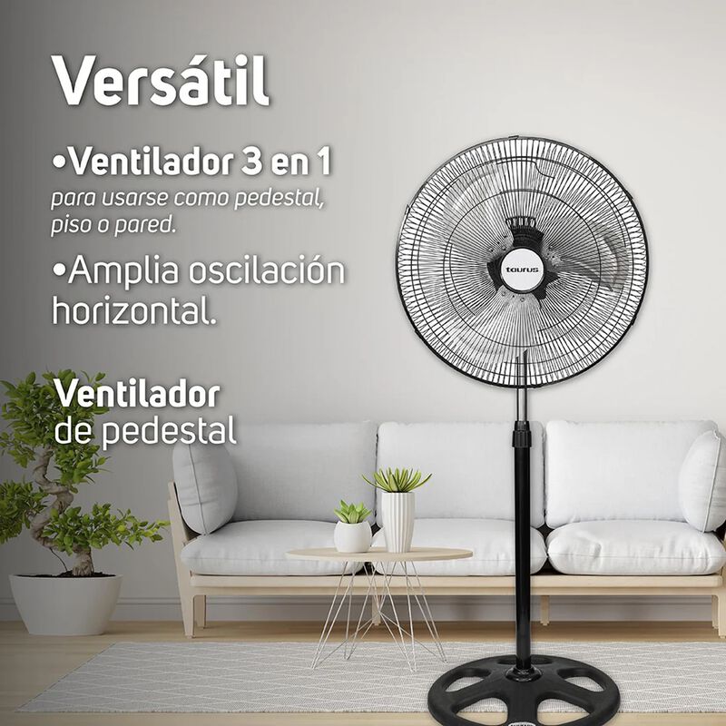 Ventilador Taurus 3 En 1 MOD. MARTE 18" image number null