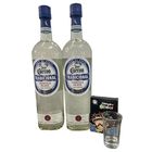 2 Botellas Tequila José Cuervo Plata Tradicional 950 ml + Baraja + Copa Tequilera.