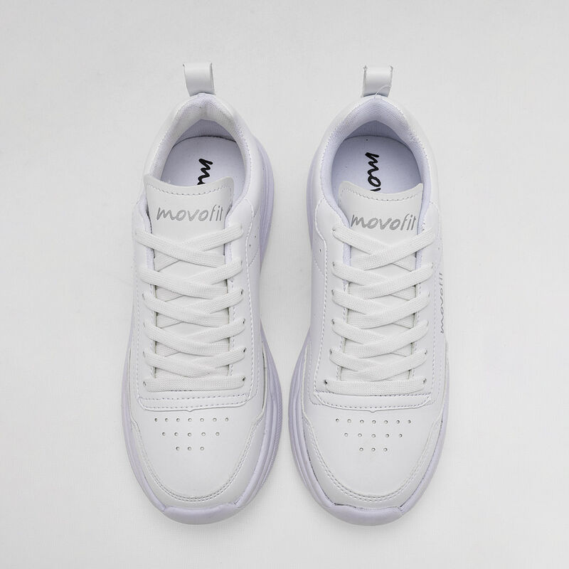 Movofit Tenis deportivo para joven blanco image number null