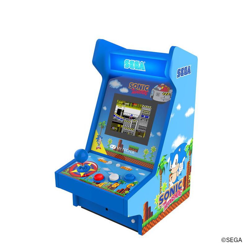 Mini Arcade Sonic The Hedgehog Mighty Azul image number null