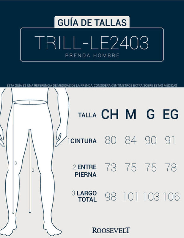 Pantalon Cargo Bolsas Laterales Caballero Negro... image number null