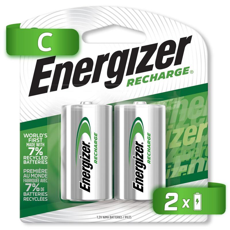 Pila Energizer Recargable C Con 2 Piezas 2500ma... image number null