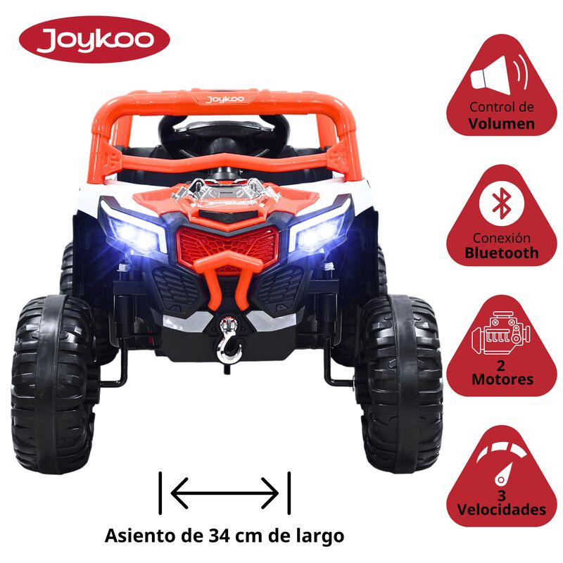 Montable Electrico para Ni&ntilde;os Mini 4x4 Bluetoot... image number null