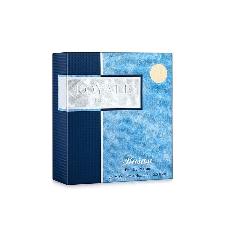 Perfume Rasasi Royale Blue Eau De Parfum 75 Ml ... image number null