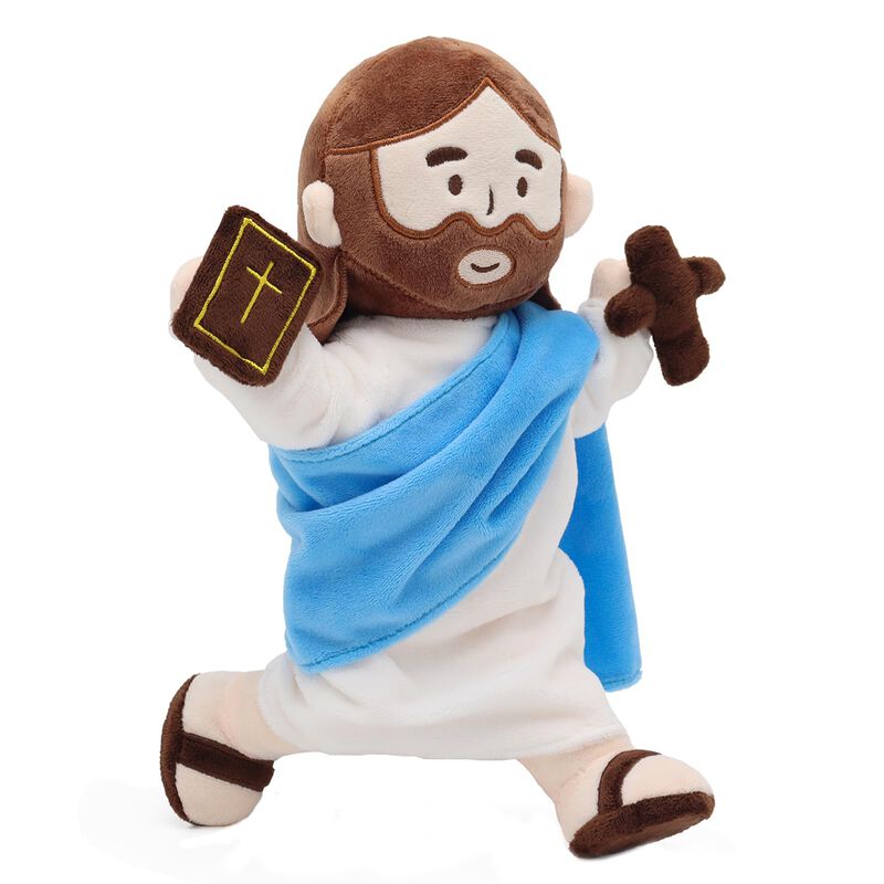 Mu&ntilde;eco De Peluche Yelakey Jesus De 34 Cm Con Es... image number null