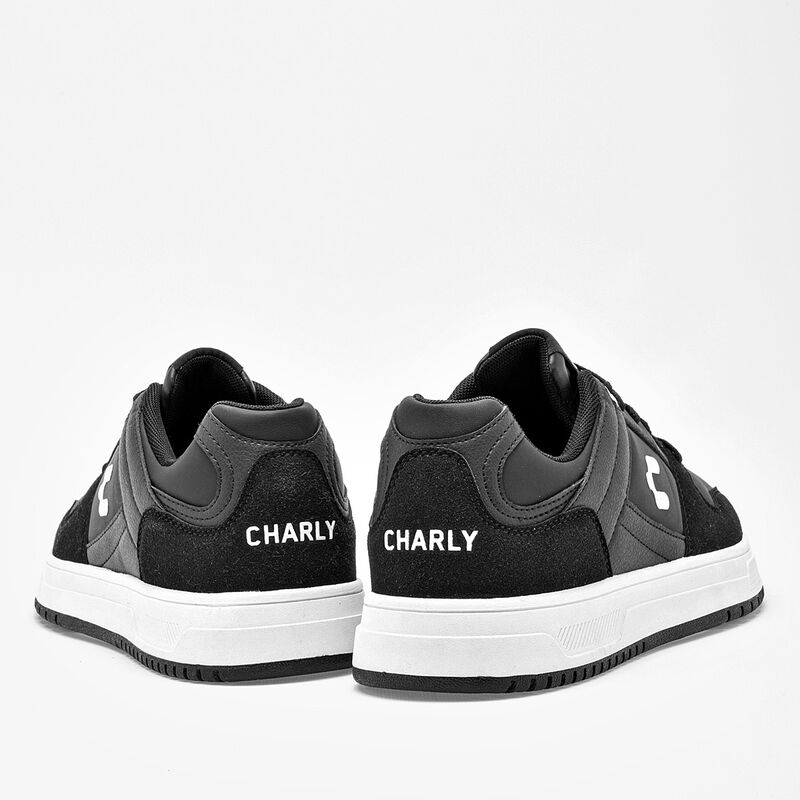 Charly Tenis Para Hombre Negro Cod 127413-f image number null
