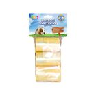 Dry Pet Bolsas Sanitarias Para Recoger Desechos Y/o Heces Fecales De Perro 3 Rollos (60 Piezas)