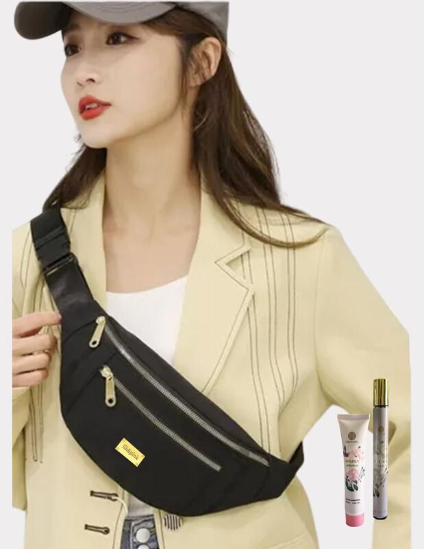 Bolsa Bandolera Pink Brule Serenidad Natural Pa... image number null