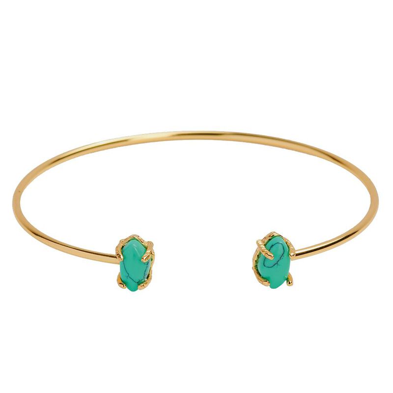 Luckyly Pulseras Mujer Oro Ivy Cuarzo Turquesa ... image number null