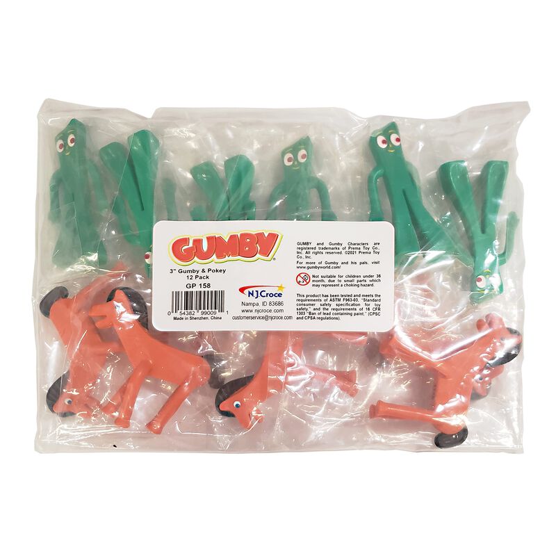 Figuras De Acci&oacute;n Nj Croce Gumby & Pokey Mini, ... image number null