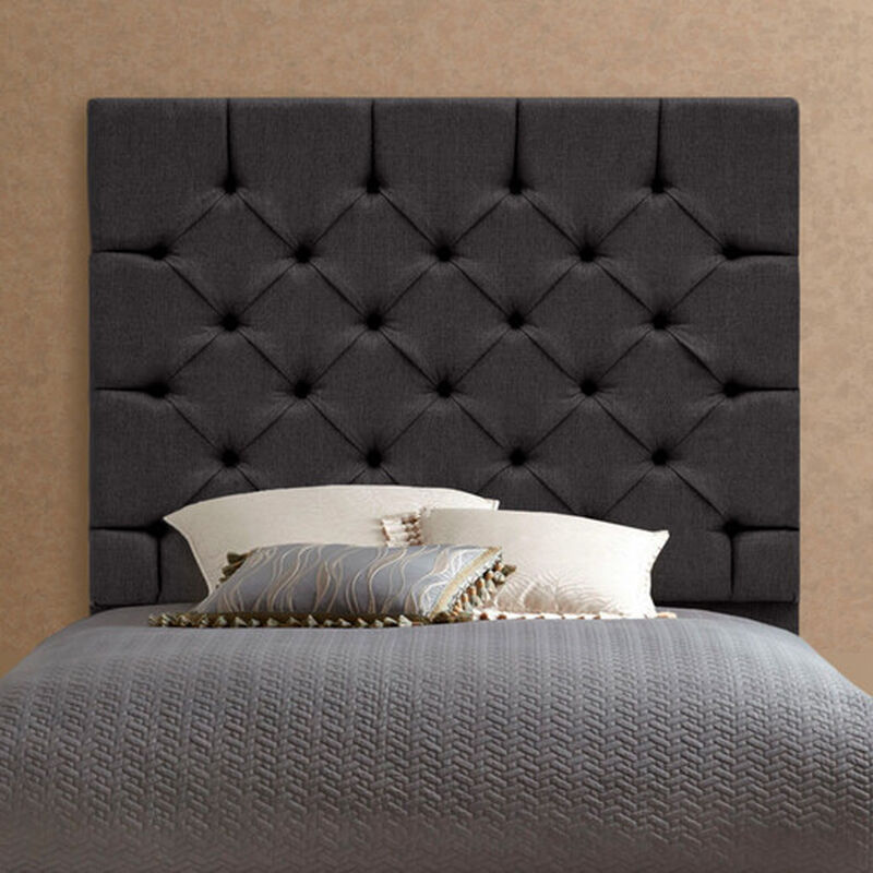 Cabecera Individual Dicasa Capri Gris Carbon image number null