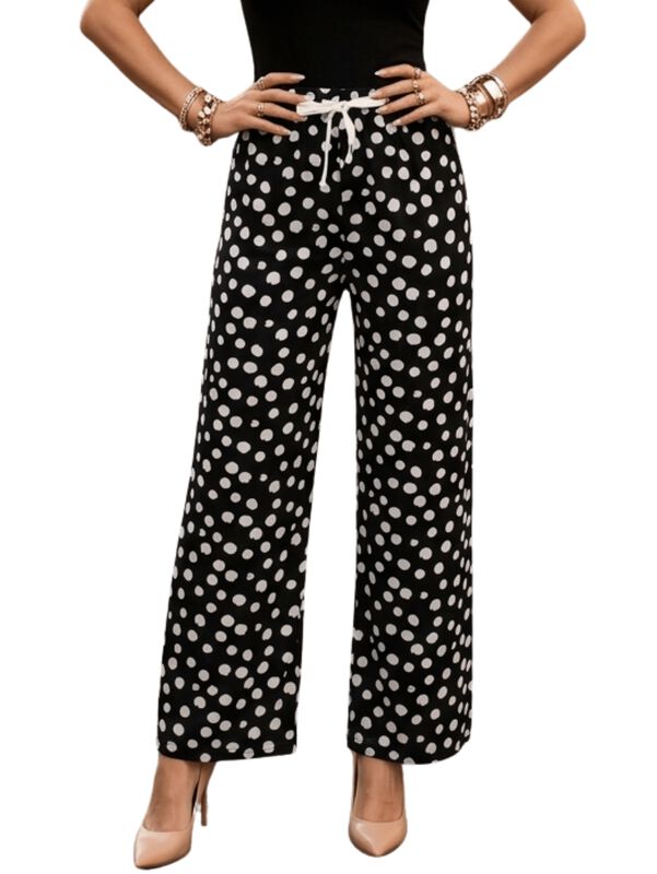 Pantalon De Mujer De Corte Ancho Malabis Panta-... image number null