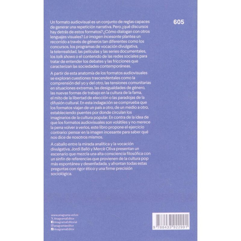 La Imagen incesante. Anatom&iacute;a de los formatos a... image number null