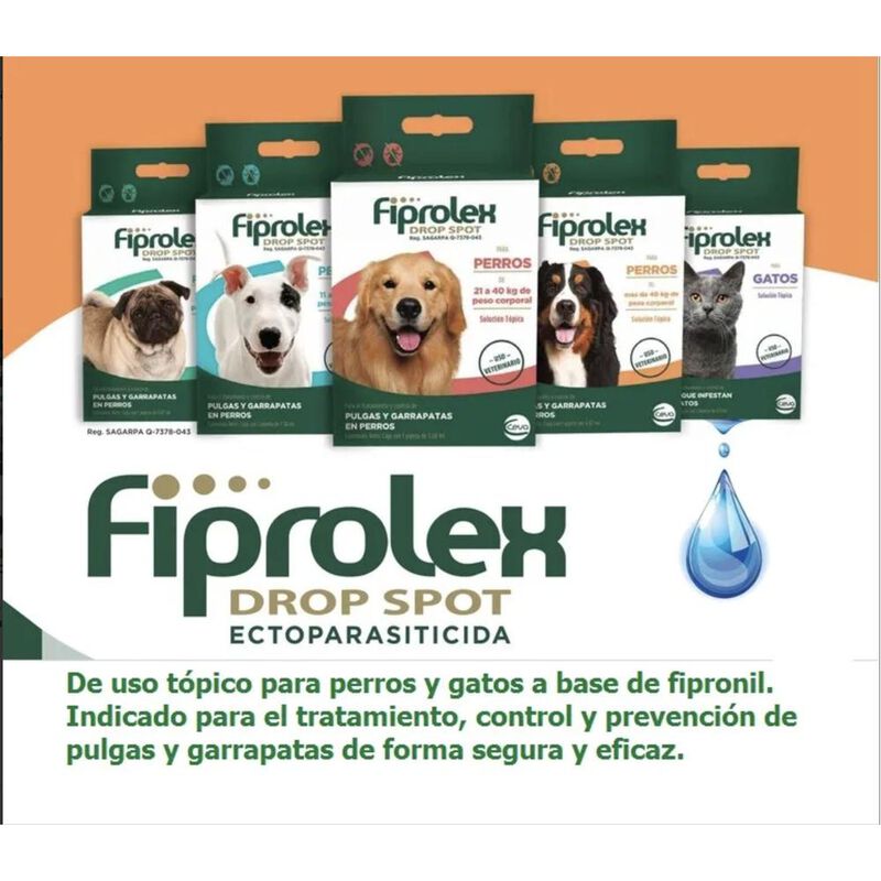 Fiprolex 11-20kg 1x1.34 ml1Pipeta Linea Línea d... image number null