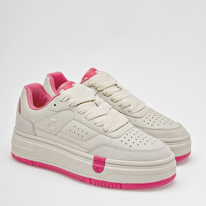 Charly Tenis urbano para mujer beige image number null