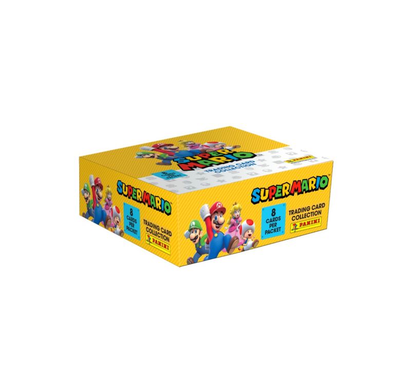 Caja 18 sobres Trading Cards Super Mario Bros -... image number null