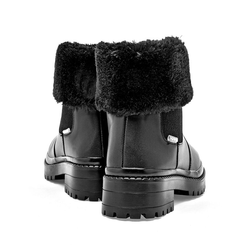 Yuyin Bota con peluche para mujer negro image number null
