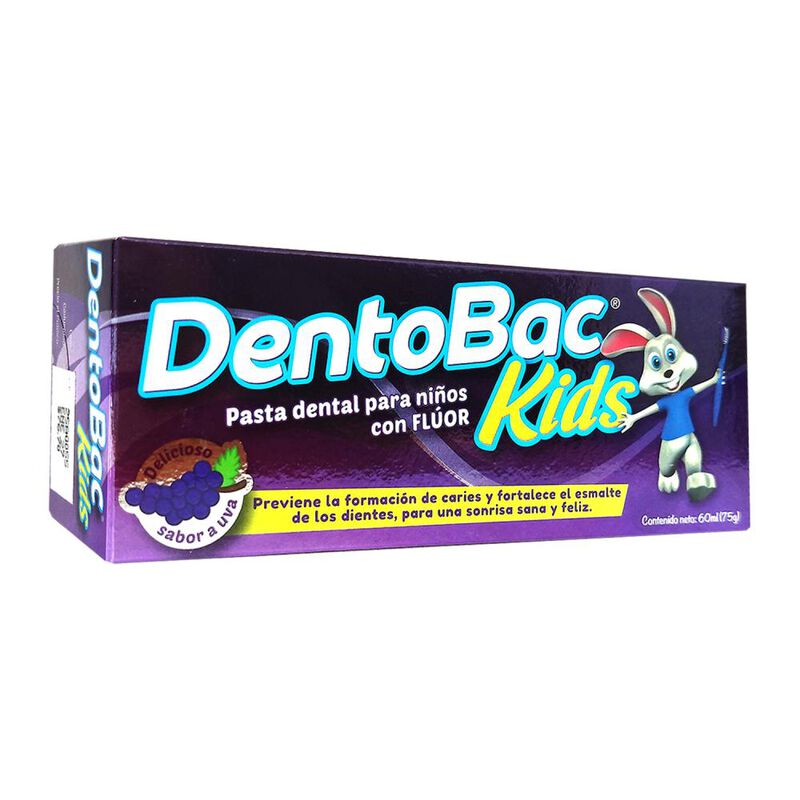 Pasta Dental Dentobac Kids - 60 Ml image number null