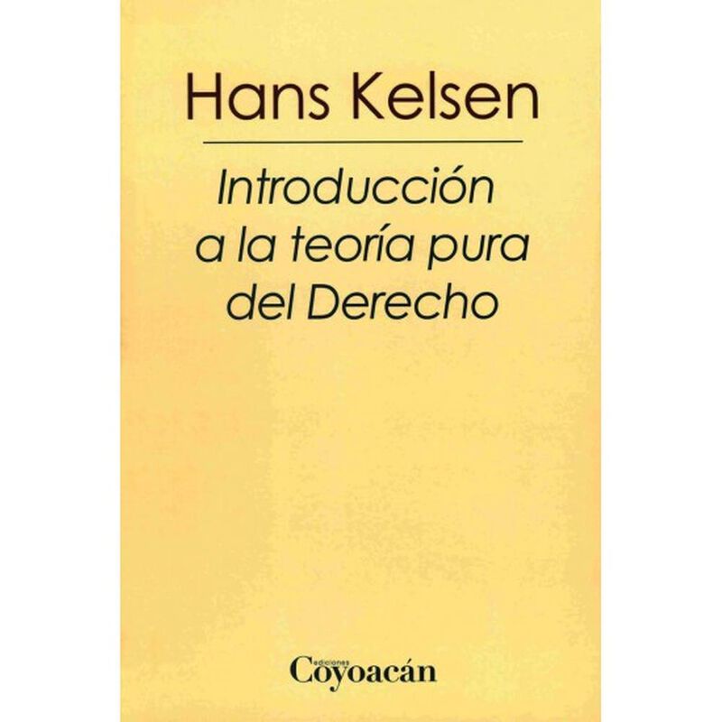 INTRODUCCI&Oacute;N A LA TEOR&Iacute;A PURA DEL DERECHO image number null