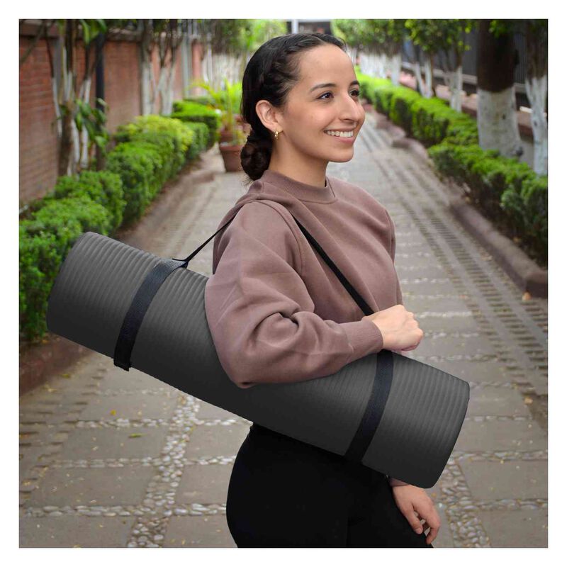 Tapete Yoga Pilates Relajaci&oacute;n Fitness Port&aacute;til... image number null