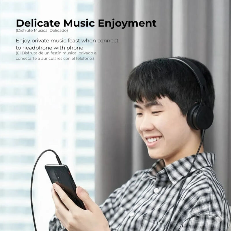 Cable Audio macho a macho Auxiliar 3.5 mm BAWBI... image number null