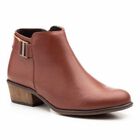 NOESLOMISMO BY DILEMA Botines para Mujer - Bot&iacute;n hecho a mano en Espa&ntilde;a Marr&oacute;n