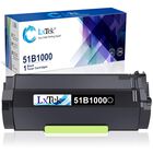 Cartucho De T&oacute;ner Negro Lxtek 51b1000 Para Impresoras Lexmark