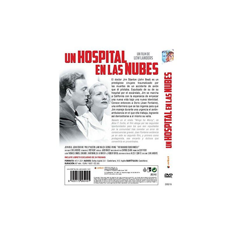 Filmoteca Rko: Un Hospital En Las Nubes (dvd) image number null