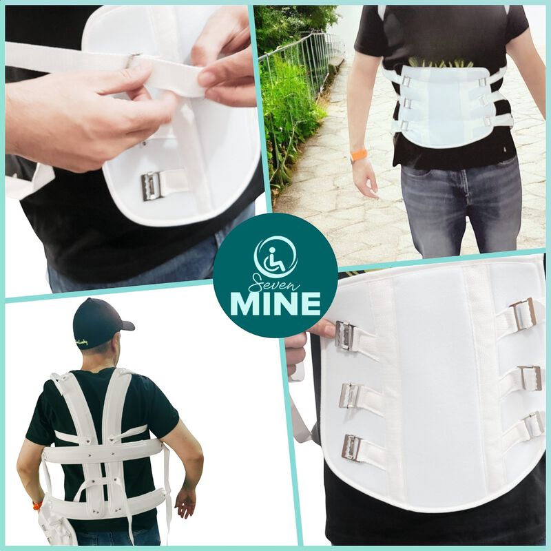 Corset Tipo Taylor Bk-116 | Faja Ortopedica Dor... image number null