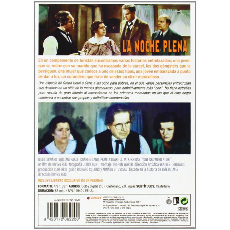 Cine Negro Rko: La Noche Plena (dvd) image number null