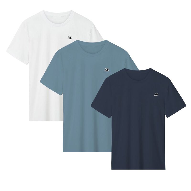 Set de 3 playeras Bark and Hide Playera Para Ho... image number null