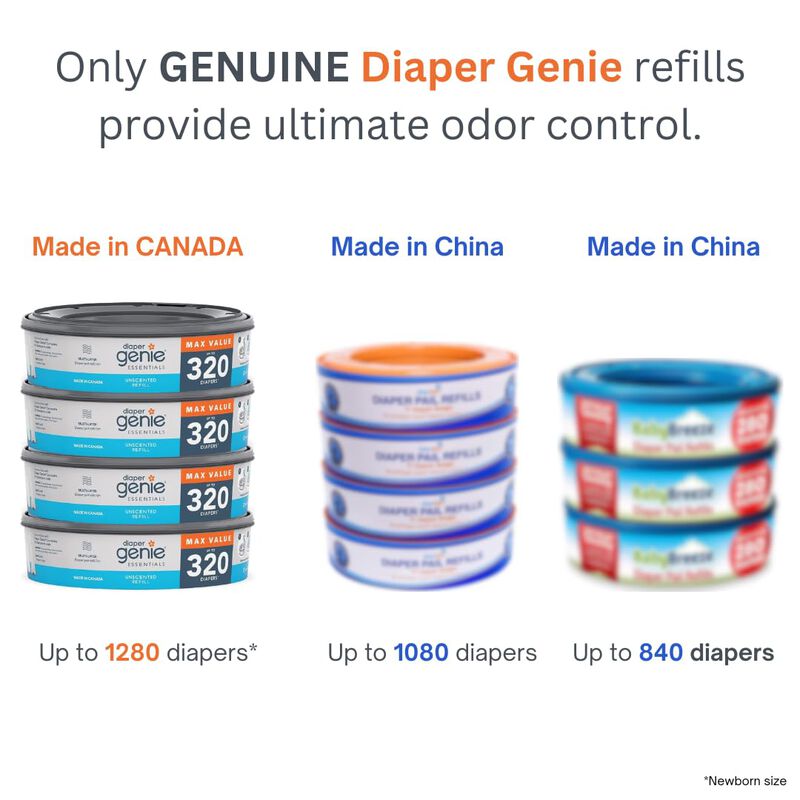 Recambio Redondo Diaper Genie Essentials De 8 U... image number null
